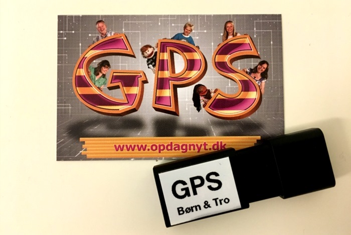USB-nøgle med alle GPS-udsendelser